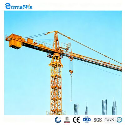 Maquinaria de elevación del edificio aprobada ISO&CE de la grúa torre de la longitud del brazo de los 50m-80m
